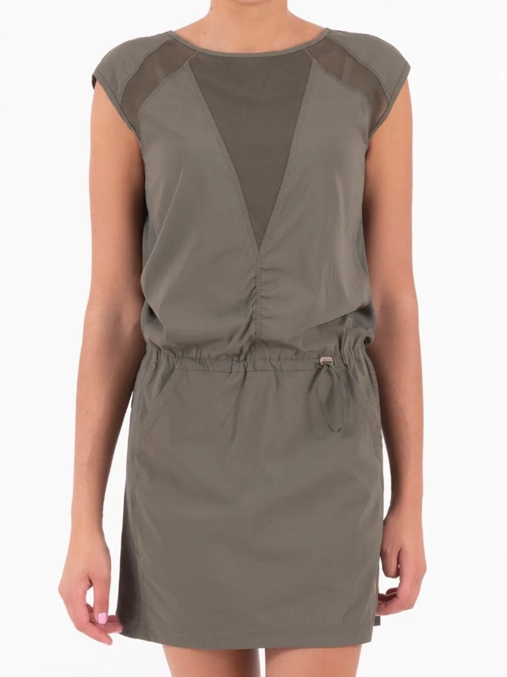 INDYGENA Laco Dress, Size: L, Color: Gray